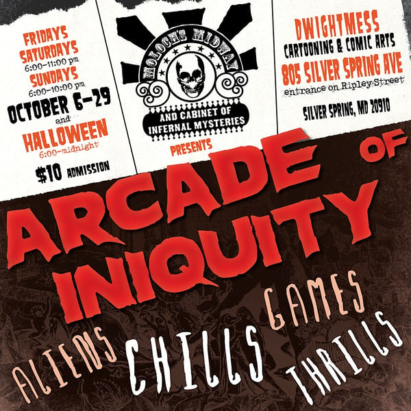 Image of Arcade of Iniquity - Admission Ticket