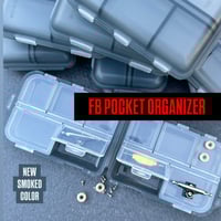 Image 1 of FB POCKET ORGANIZER ‘SMOKED GREY’(HARD SHELL)