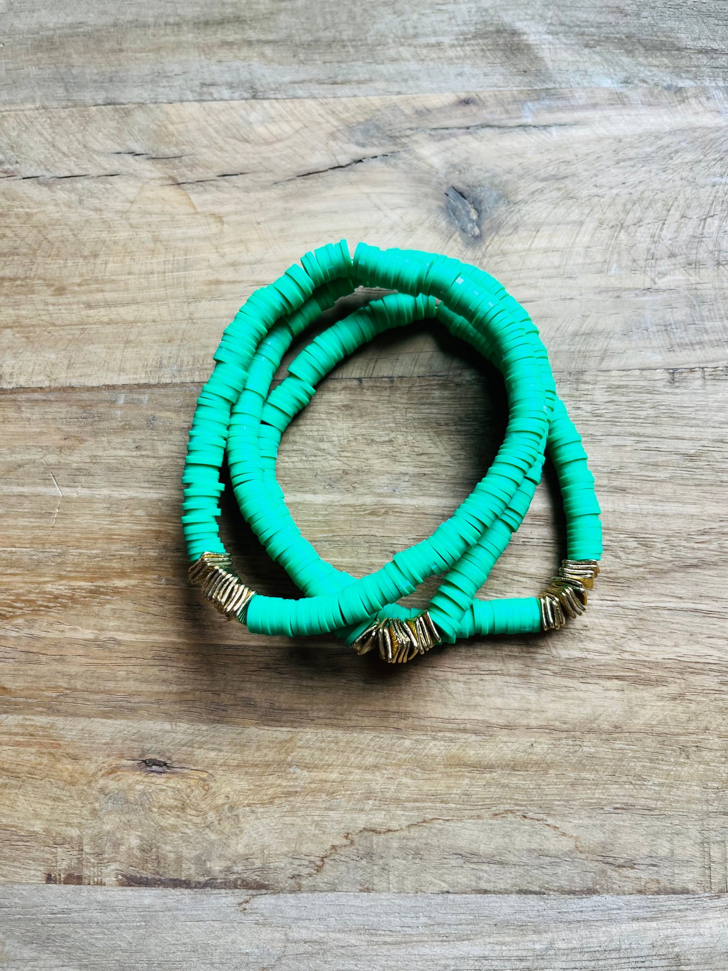 Image of Kelly Green Duo of bracelets