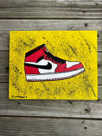 11x14 Black & Red Air Jordan 1