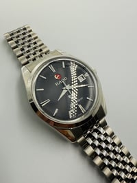 Image 9 of Rado Golden Horse Auto Men’s Watch Black Dial Date Steel Bracelet Swiss Made