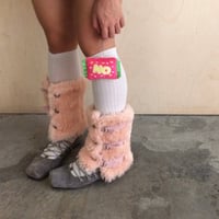 Image 3 of MILK fur leg warmers