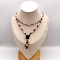 Image 2 of Layered Butterfly Necklace