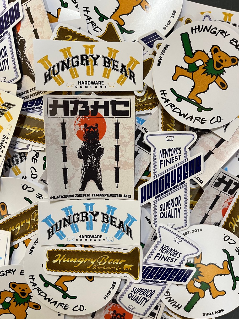 Hungry Bear 23 Sticker Pack