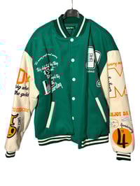 Image 1 of GIUBBOTTO BOMBER VERDE