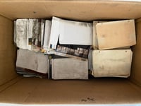 Image 1 of 26 pound Box of Hundreds of Random Microfiche (Lawnboy, Kohler, Honda, Briggs, Murray, etc) 