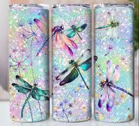 Dragonflies 20oz tumbler