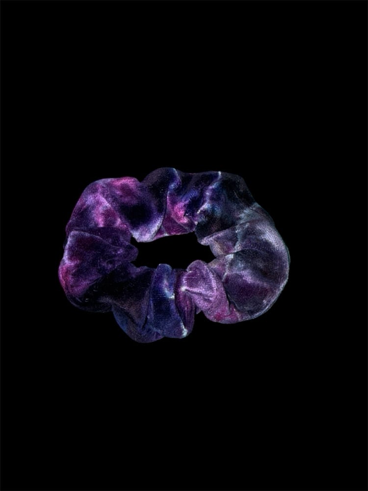 Image of Amethyst Velour Scrunchie