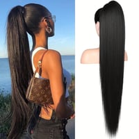 Image 1 of Brazilian Drawstring Ponytail 