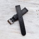 18mm Horse Strap - Black
