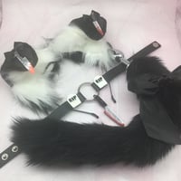 Image 1 of Killer Dog 🐶 black/ white petplay set 