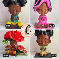 Image 1 of Hand Painted Prayer Baby Figurine -3D Printed