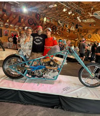 Image 5 of Tinworksinc Dominator Style Chopper 4"up 2"out 40 Degree Rake