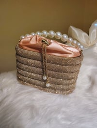 Image 1 of GOLDEN PEARL HANDBAG 