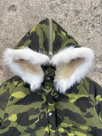 Image 3 of Womens BAPE 1st Camo Down Hooded Parka