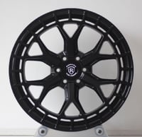 Image 1 of 20" RTT ALLOY WHEELS FITS NEW TRANSIT + T7 6X120 MATT BLACK