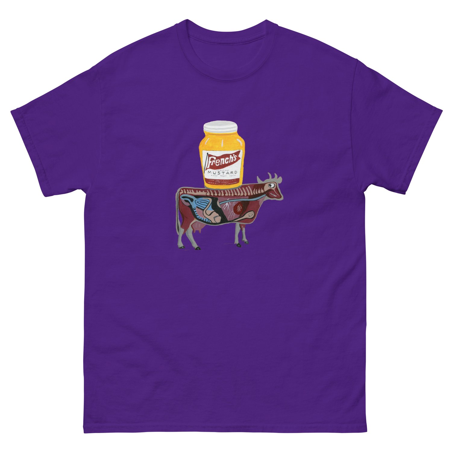 Image of MUSTARD COW T-SHIRT