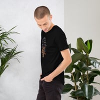 Image 7 of Black Fungus Mycology Inspired Colorful Unisex t-shirt