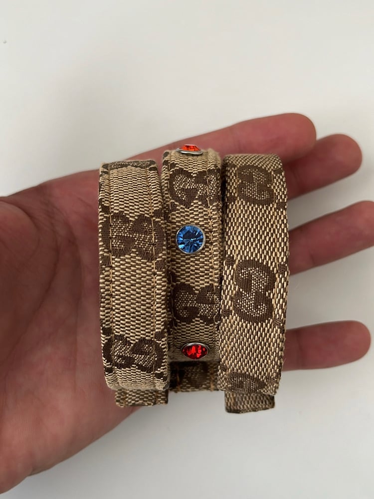 Image of ICEY GG MONOGRAM BRACELET NO.1