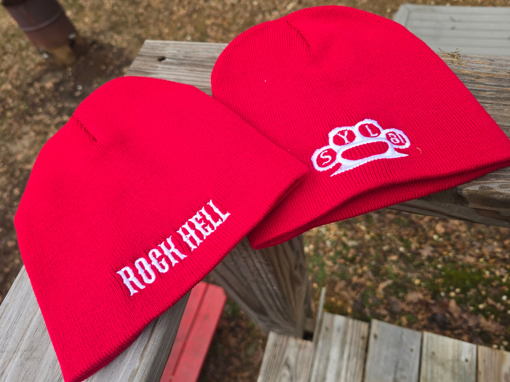 Support 81 Rock Hell Beanies 