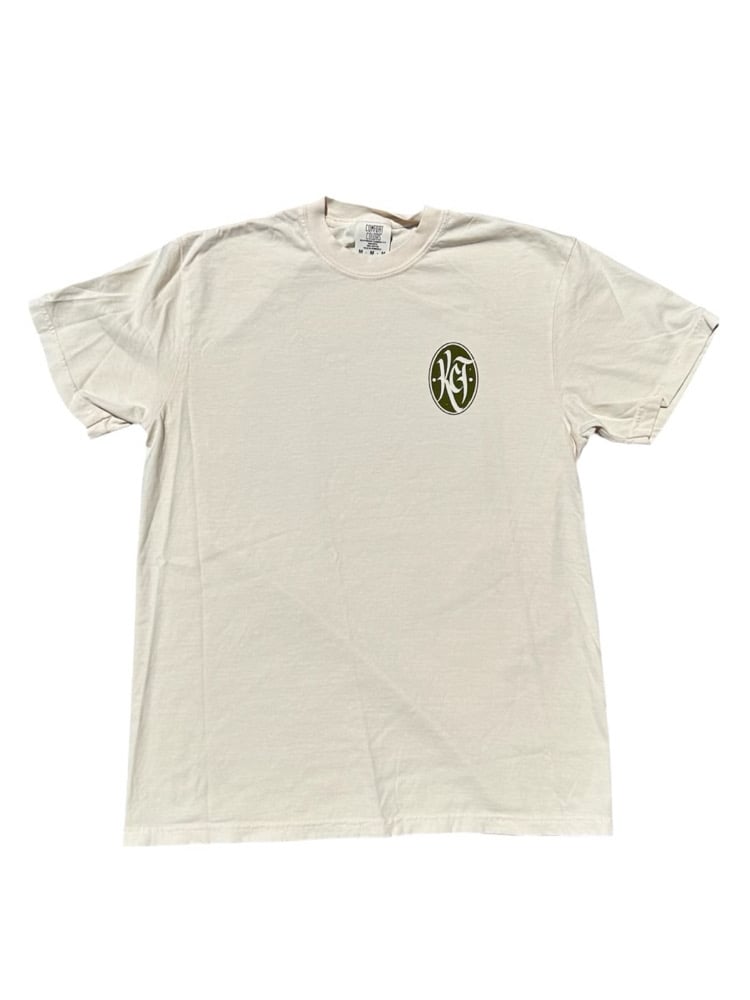 Image of Natural white  Bob Wicks quote T-shirt 