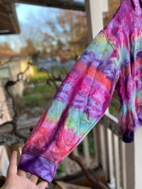 Image 5 of XL Mom I’m Scared Come Pick Me Up Tie Dye Hoodie 1