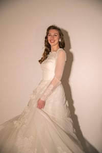 Image 6 of 1950s Flower Gown