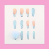 Image 2 of Blue Ballet Nails