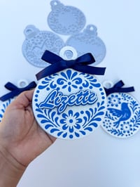 Image 2 of 2025 Talavera Ornament Metal Diecut VERSION