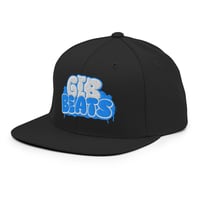 Image 6 of GIB BEATS Blue Logo Snapback