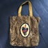 Sacred heart patch/leopard fabric shoulder bag Image 6