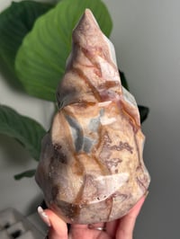 Image 3 of XL PASTEL SEA JASPER FLAME -MADAGASCAR- A