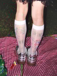 Image 3 of ♫• ℜ3𝔫 + 𝔗3𝔰0𝔯𝔬 ★ Knee Socks