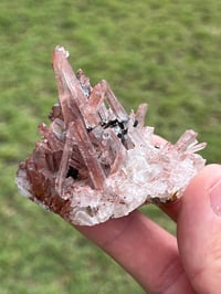 Image 5 of Red Quartz Points Cluster | Guangdong China #3057