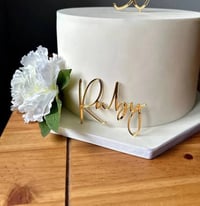 Image 2 of Acrylic Cake Charm