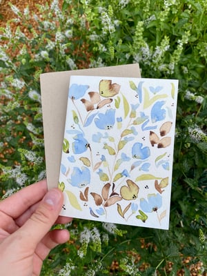 Image of Loose Flowers 2 Greeting Card