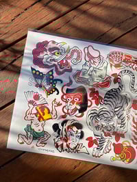 Image 2 of Temporary Tattoo Sheet by Jarrad 