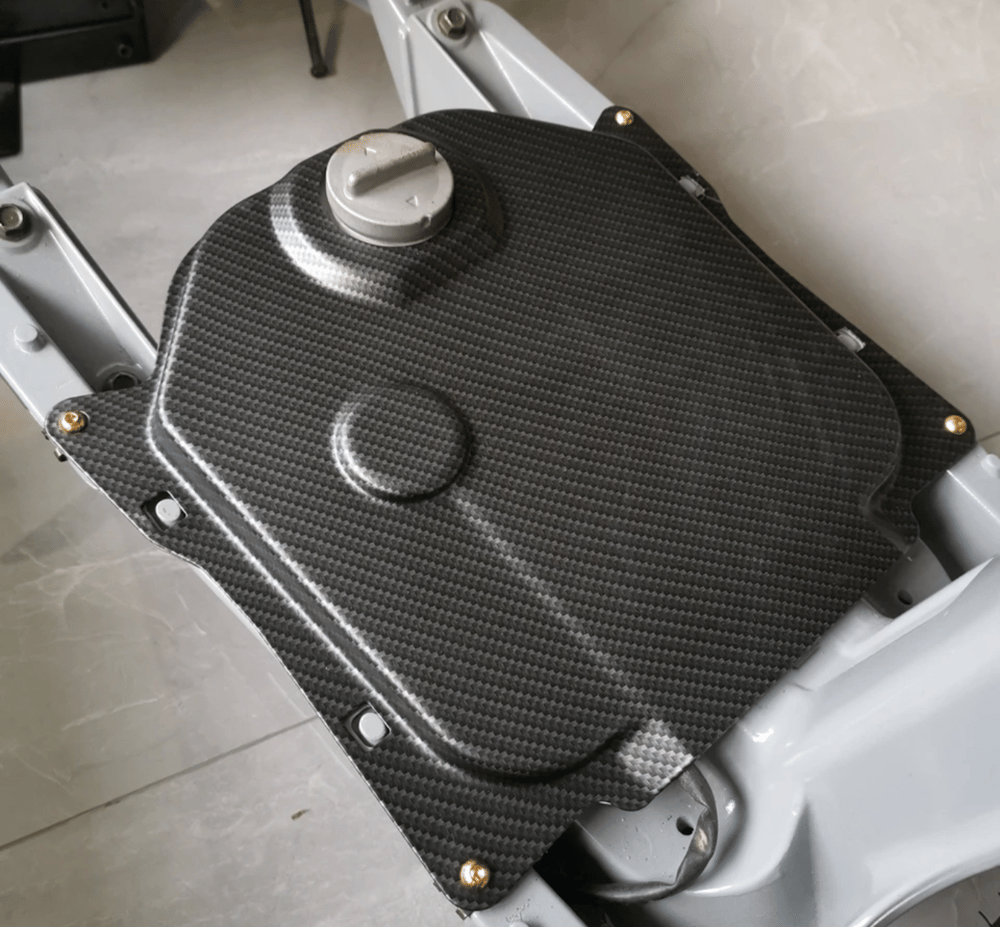 Ruckus Stainless Steel Gas Tank Cover 