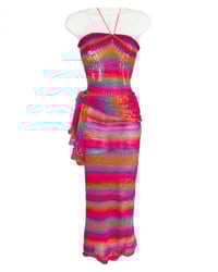 Image 1 of PRISM SILHOUETTE MAXI DRESS 