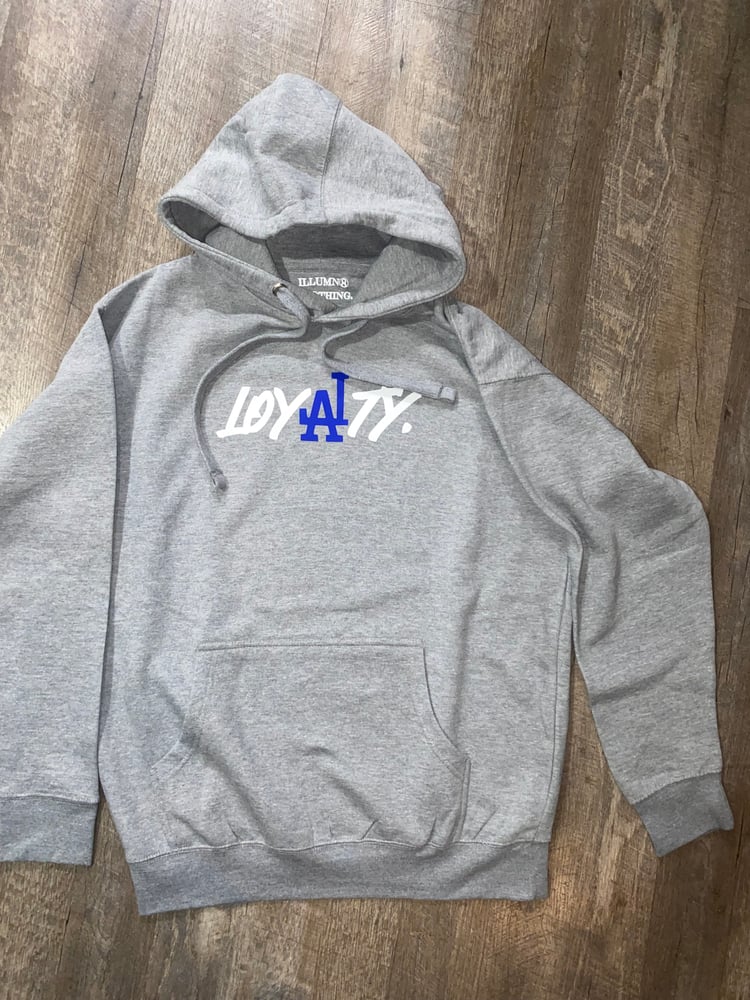 Image of Loyalty hoodie grey
