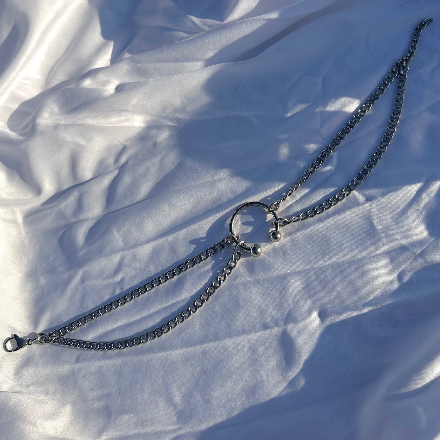 Image of Pierced Double Layer Chain