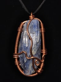 Blue Kyanite Pendant #4 Capelinha, Brazil