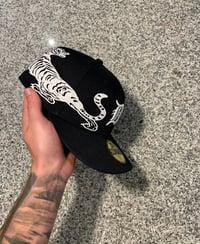 Image 1 of NAVY DETROIT TIGERS CUSTOM FITTED ( birth year)