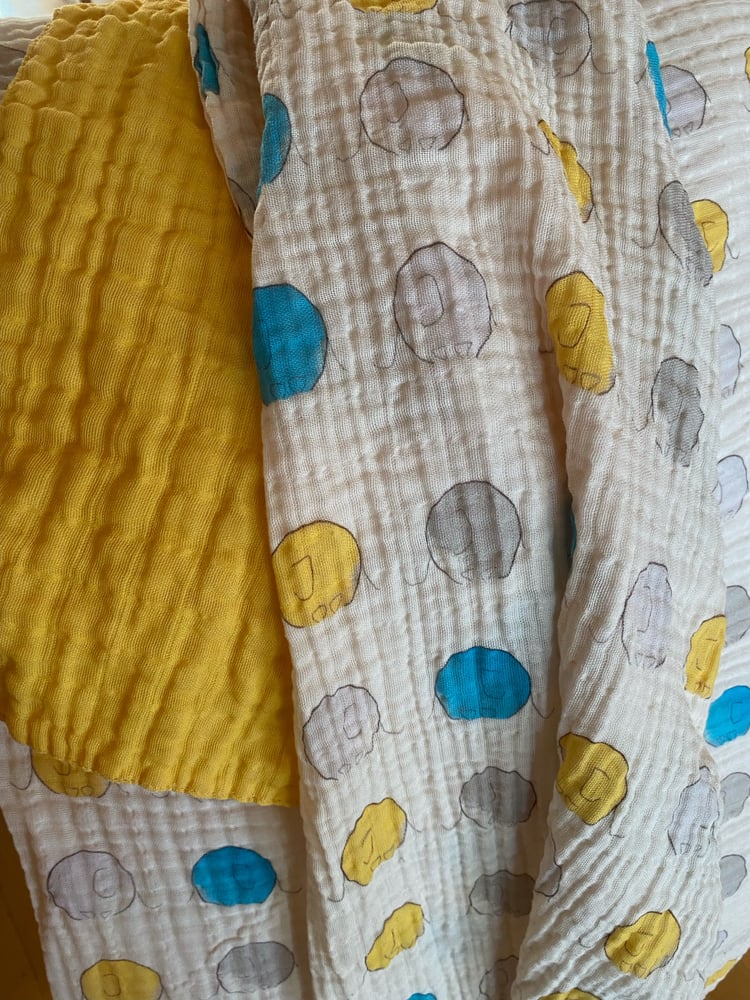 Image of Babyteppe I Musselin #2311