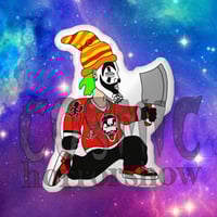 Image 1 of OldSchoolJ Hatchetman pillow