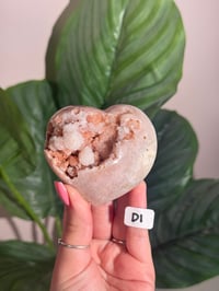 Image 1 of CHOOSE YOUR OWN PUFFY PINK AMETHYST HEART -BRAZIL- LOT D