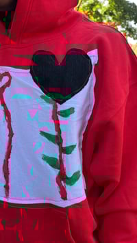 Image 5 of Flowers in 𝒫𝒜ℛℐ𝒮 hoodie 