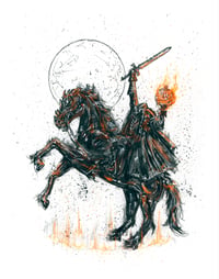 Headless Horseman Art Print