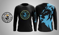Image 5 of All In Blue Lion Long Sleeve