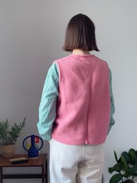 Image 6 of The Wool Vest ~ Bubblegum